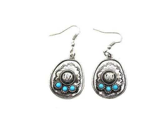 Western Cowboy Hat Earring