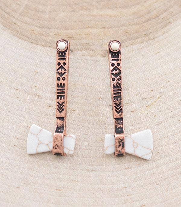 Navajo Axe Earrings